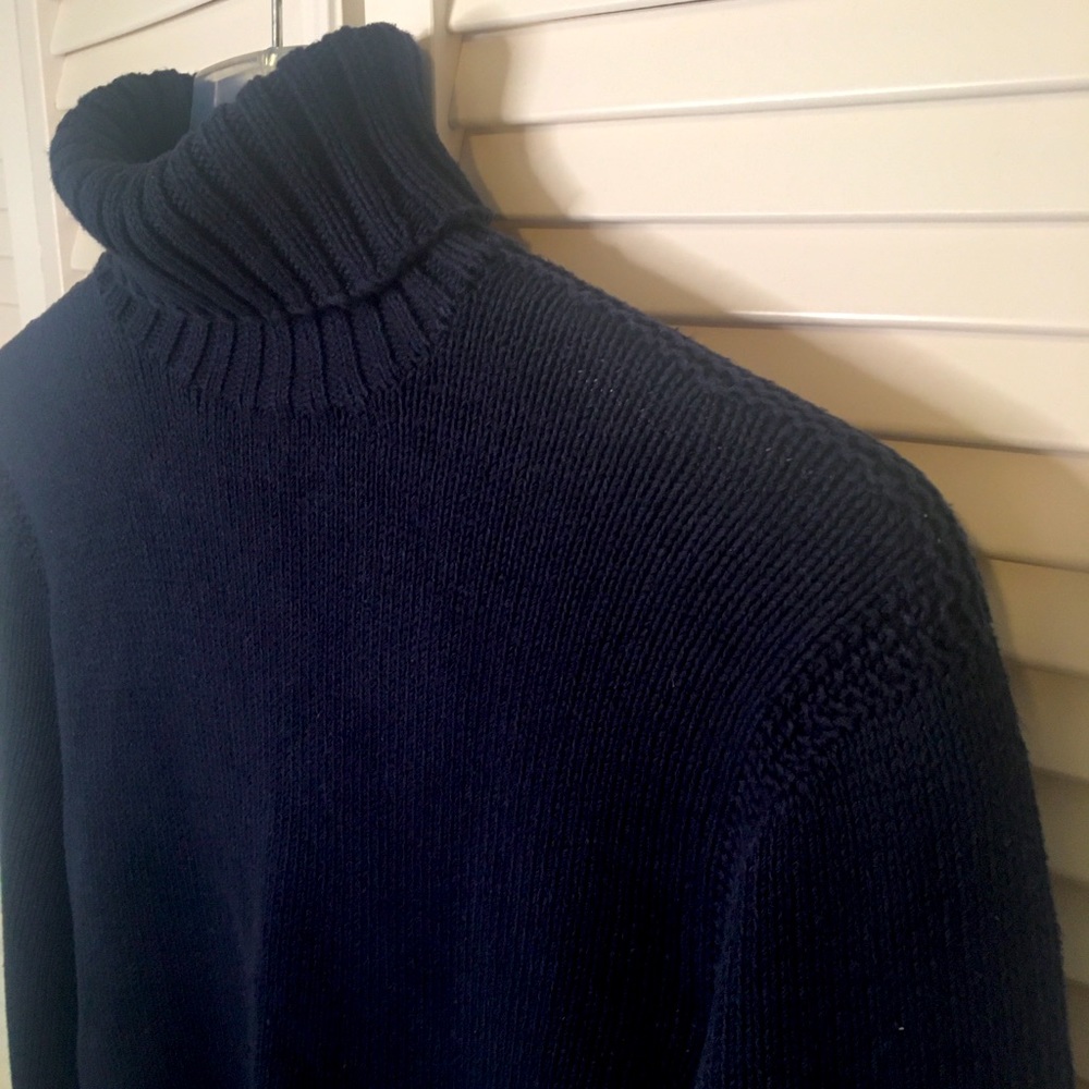 Polo Ralph Lauren Blue Turtleneck sweater Medium.